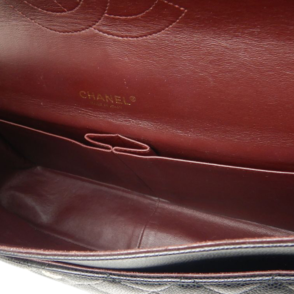 Pre-Loved Chanel Maxi Classic Caviar Double Flap - Picture 4 of 12